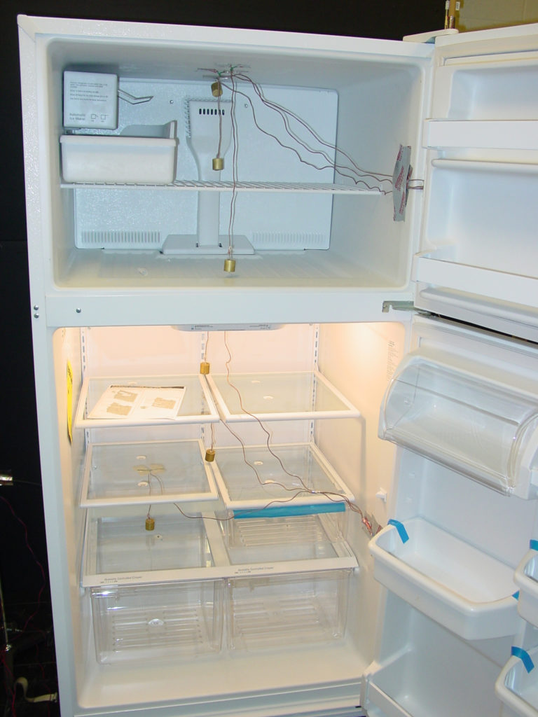 Repairing water leak inside fridge: Freezing drain vs. clogged drain line 